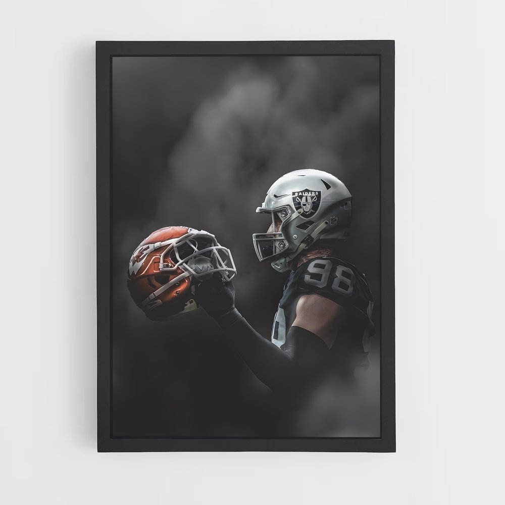 Poster Las vegas raiders (vue 2)